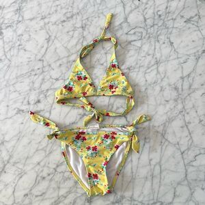 Snapper Rock Bikini floral Girls Sz 6Y